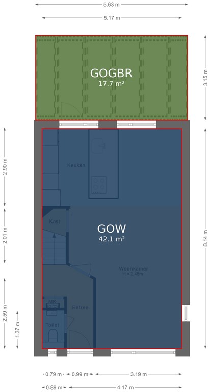 mediumsize floorplan